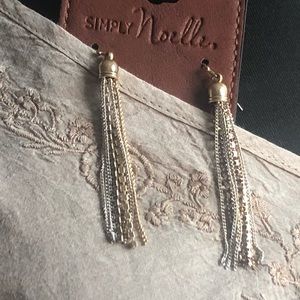 Beautiful tassel earrings NWT